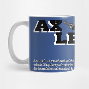 Car axle definition (1) Mug